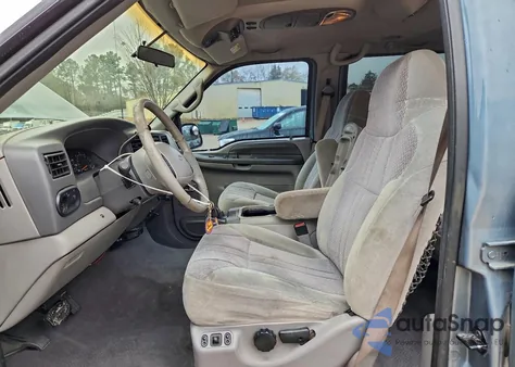 2001 Ford Excursion Xlt z USA, uszkodzony, nr VIN 1FMNU40SX1EB75407